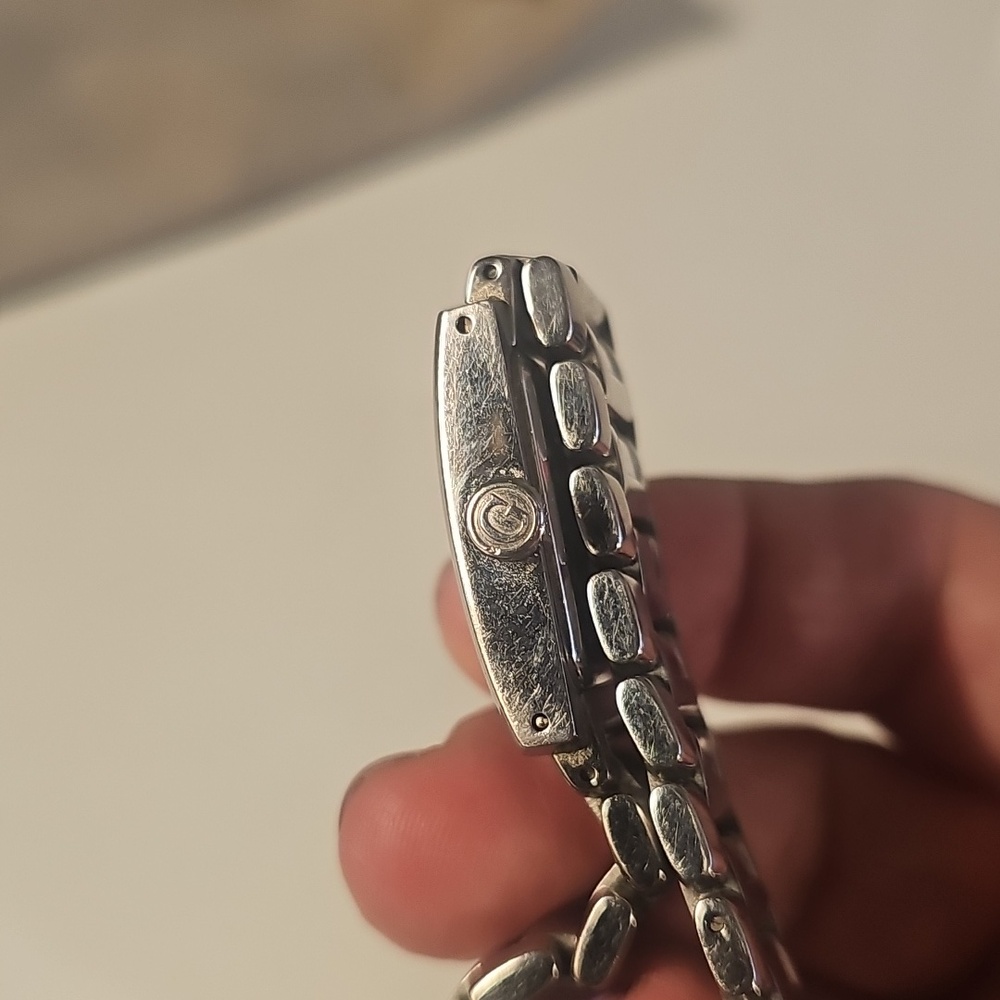 Guess Watch, Silver Rectangular, Women's - image 4